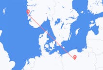 Flights from Stord, Norway to Bydgoszcz, Poland