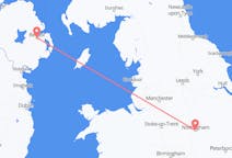 Flights from Belfast, Northern Ireland to Nottingham, England