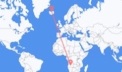 Flights from Menongue, Angola to Akureyri, Iceland
