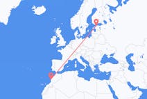 Vluchten van Essaouira naar Tallinn