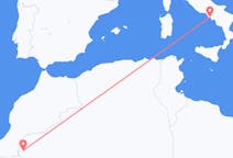 Flug frá Tindouf, Alsír til Napólí, Ítalíu