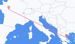 Flights from Tours, France to Volos, Greece