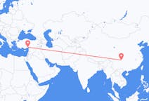 Flyg från Luzhou, Kina till Adana, Turkiet