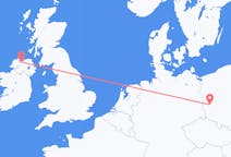 Flights from Derry, the United Kingdom to Zielona Góra, Poland