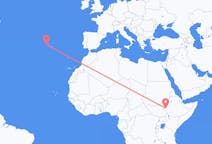 Flights from Gambela, Ethiopia to Pico Island, Portugal