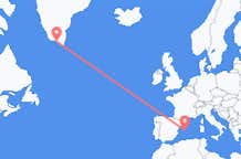 Flights from Qaqortoq to Palma