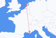 Flyrejser fra Toulon, Frankrig til Rotterdam, Holland