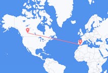 Flights from Edmonton to Málaga