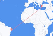 Flights from Aracaju, Brazil to Karpathos, Greece