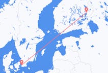 스웨덴 말뫼에서 출발해 핀란드 요엔수에게(으)로 가는 항공편