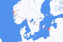Flights from Bergen, Norway to Liepāja, Latvia