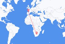 Flyg från Kimberley, Northern Cape, Sydafrika till Santander, Spanien
