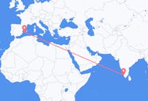 Flyg från Cochin, Indien till Ibiza, Spanien