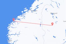 Vols depuis la ville de Sveg vers la ville de Ålesund