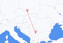 Flyreiser fra Ostrava, til byen Niš