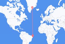 Flyrejser fra Maceió, Brasilien til Kulusuk, Grønland
