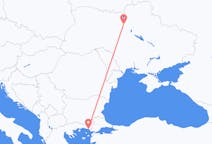 Fly fra Kiev til Alexandroupolis