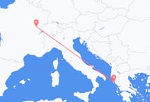 Flights from Dole, France to Corfu, Greece