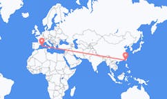 Flights from Tainan, Taiwan to Menorca, Spain