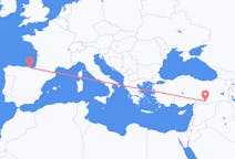 Flyreiser fra Sanliurfa, Tyrkia til Bilbao, Spania