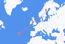Flights from Kramfors Municipality, Sweden to Horta, Azores, Portugal