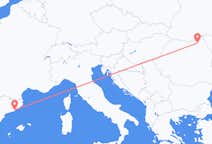 出发地 罗马尼亚蘇恰瓦目的地 西班牙巴塞罗那的航班