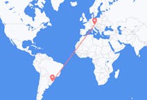 Flyrejser fra Porto Alegre, Brasilien til Salzburg, Østrig