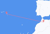 Flights from Fes, Morocco to Ponta Delgada, Portugal