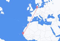Flyrejser fra Dakar til Bremen