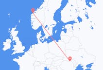 Vluchten van Ålesund naar Suceava