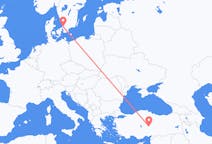 Flights from Ängelholm, Sweden to Kayseri, Turkey
