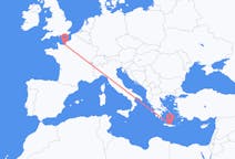 Flights from Deauville, France to Heraklion, Greece