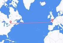 Flyrejser fra Ottawa, Canada til Nantes, Canada