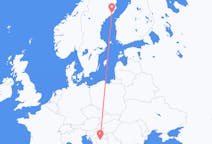 Fly fra Umeå til Banja Luka