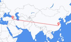 Flights from Huangshan City to Van