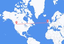 Flyreiser fra Castlegar, Canada til Shannon, County Clare, Irland