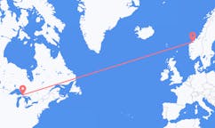 เที่ยวบินจาก ซูเซนต์มารี ไปยัง Molde