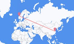 Flights from Yangzhou, China to Kristiansund, Norway