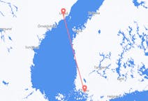 Fly fra Umeå til Åbo