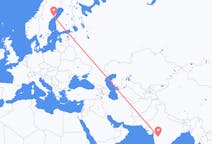Flights from Aurangabad, India to Umeå, Sweden