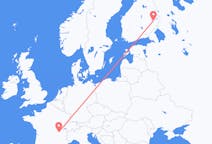 Flights from Lyon to Joensuu