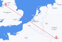 Flyreiser fra Manchester, England til Stuttgart, Tyskland
