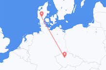 Flights from Billund to Prague