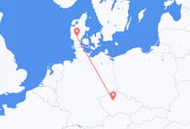 Flights from Billund to Prague