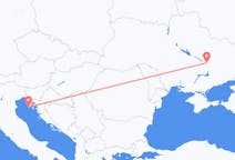Flights from Dnipro, Ukraine to Pula, Croatia
