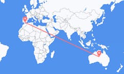 Flyrejser fra Alice Springs til Malaga