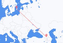 Flyreiser fra Tbilisi, Georgia til Visby, Sverige