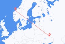 Vluchten van Belgorod naar Molde