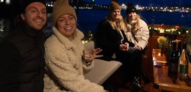 Luxuriöse Grachten-Bootstour durch Amsterdam mit Live-Reiseleiter und Bordbar