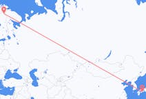 Flyrejser fra Kochi, Japan til Ivalo, Finland